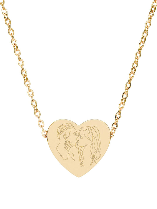 Signature Gold Heart Pendant